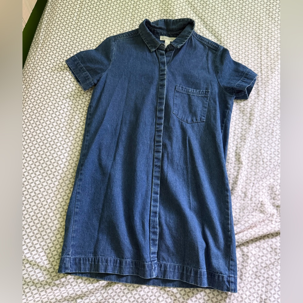 Denim Shirt Dress